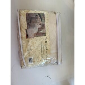 The Heirloom Lace Collection Ivory Crochet Battenburg Queen Bed Skirt Grandma